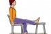 yoga sur chaise Yoga sur chaise! Ça vaut la peine de lire, juste pour voir.
