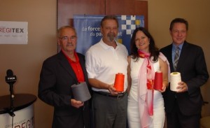Jean Rock Veilleux Andre Spenard Lisa Fecteau et Daniel Chaine