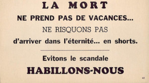 Publicité religieuse (vers 1950)