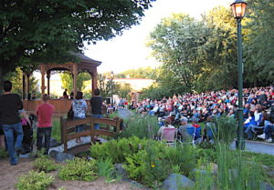 Spectacle à l'Arborétum